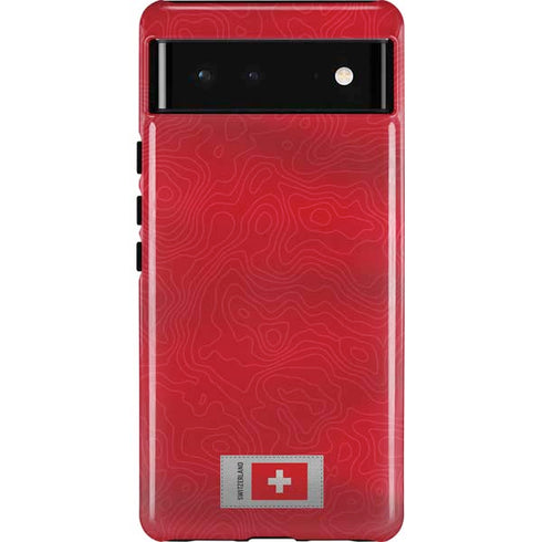 Switzerland Soccer Flag Pixel Cases